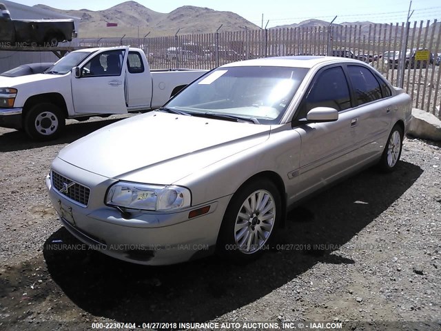 YV1TS92D041359841 - 2004 VOLVO S80 GRAY photo 2