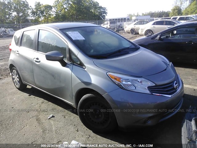 3N1CE2CP0FL402716 - 2015 NISSAN VERSA NOTE S/S PLUS/SV/SL/SR SILVER photo 1