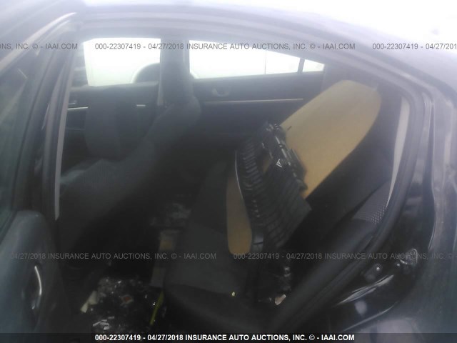 4A32B2FF0CE022241 - 2012 MITSUBISHI GALANT FE BLACK photo 8