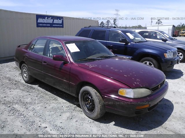 4T1BG12K5TU660603 - 1996 TOYOTA CAMRY DX/LE/XLE BURGUNDY photo 1