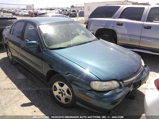 1G1NE52J53M609049 - 2003 CHEVROLET MALIBU LS BLUE photo 1