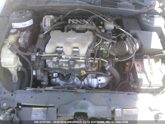 1G1NE52J53M609049 - 2003 CHEVROLET MALIBU LS BLUE photo 10