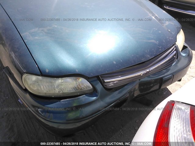 1G1NE52J53M609049 - 2003 CHEVROLET MALIBU LS BLUE photo 6