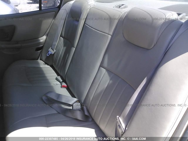 1G1NE52J53M609049 - 2003 CHEVROLET MALIBU LS BLUE photo 8