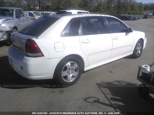 1G1ZT63876F242253 - 2006 CHEVROLET MALIBU MAXX LT WHITE photo 4