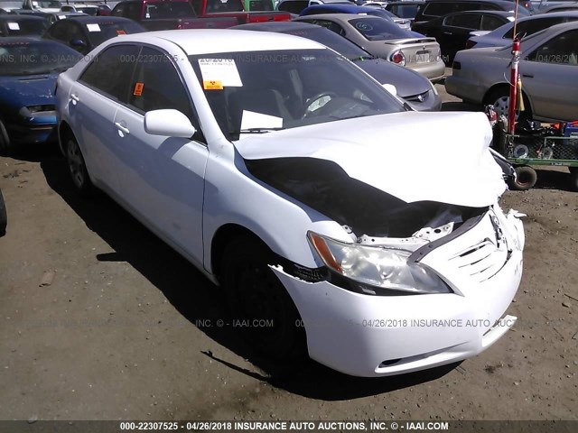 4T1BE46K68U750982 - 2008 TOYOTA CAMRY CE/LE/XLE/SE WHITE photo 1