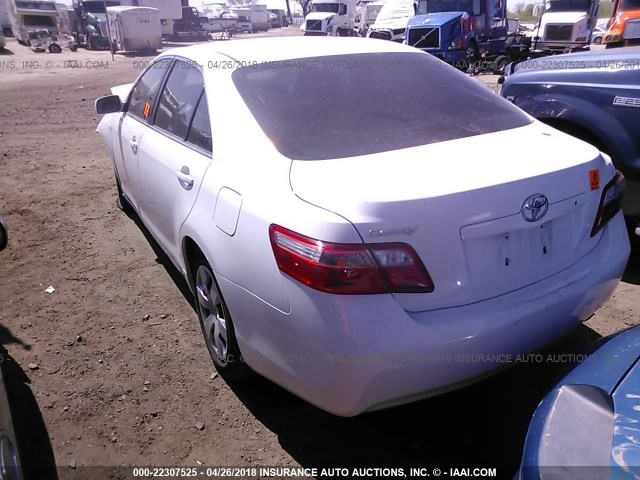 4T1BE46K68U750982 - 2008 TOYOTA CAMRY CE/LE/XLE/SE WHITE photo 3
