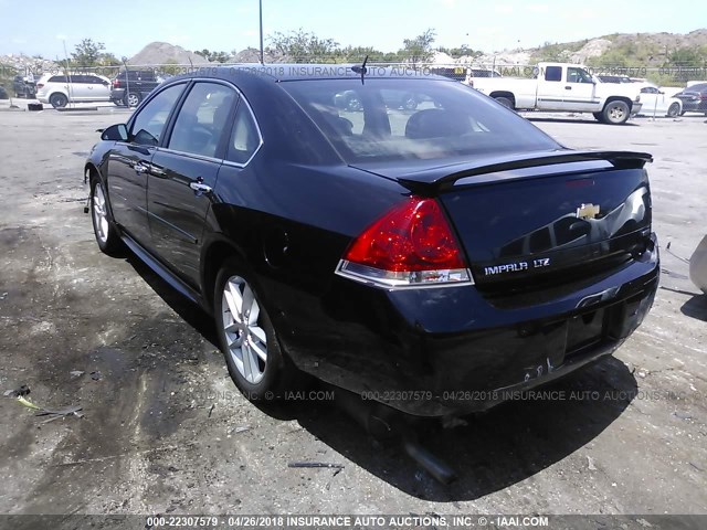 2G1WC5E35G1138934 - 2016 CHEVROLET IMPALA LIMITED LTZ BLACK photo 3