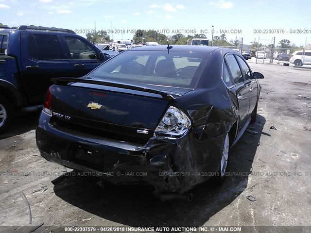 2G1WC5E35G1138934 - 2016 CHEVROLET IMPALA LIMITED LTZ BLACK photo 4