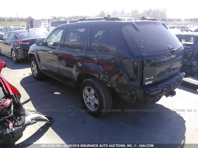 1J4HR48N95C645715 - 2005 JEEP GRAND CHEROKEE LAREDO/COLUMBIA/FREEDOM 黑色 照片 3