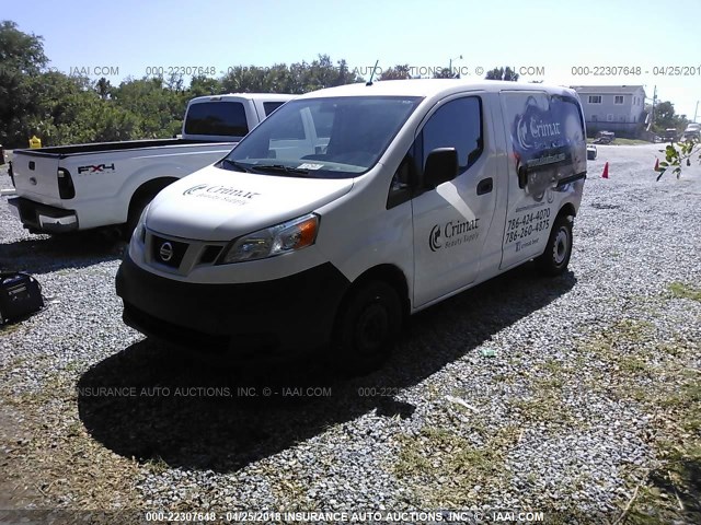 3N6CM0KNXFK735660 - 2015 NISSAN NV200 2.5S/2.5SV WHITE photo 2