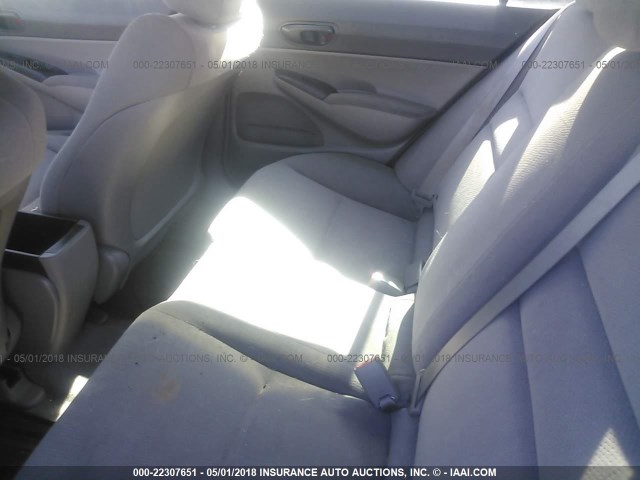 2HGFA1F31BH528693 - 2011 HONDA CIVIC VP GRAY photo 8