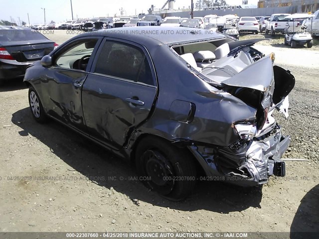 JTDBU4EE7A9113367 - 2010 TOYOTA COROLLA S/LE/XLE GRAY photo 3