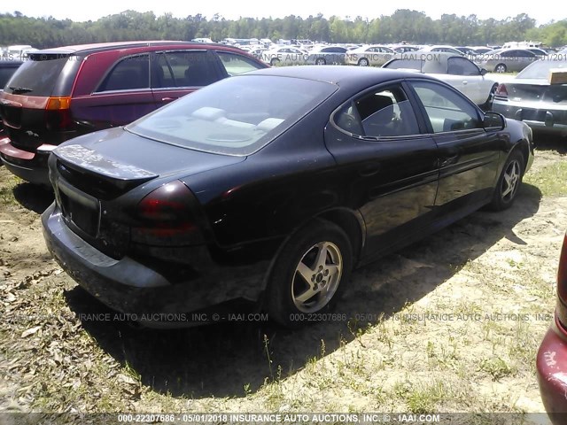 2G2WP522941350517 - 2004 PONTIAC GRAND PRIX GT BLACK photo 4