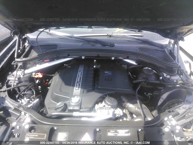 5UXWX7C53CL737491 - 2012 BMW X3 XDRIVE35I BLACK photo 10