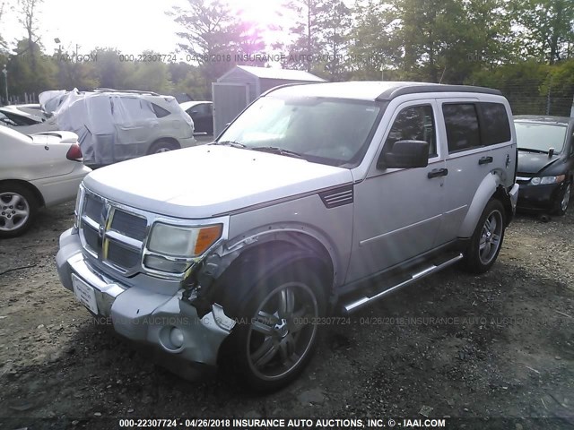 1D4PT2GK6AW146008 - 2010 DODGE NITRO SE SILVER photo 2