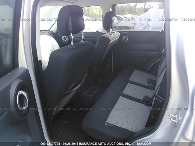 1D4PT2GK6AW146008 - 2010 DODGE NITRO SE SILVER photo 8