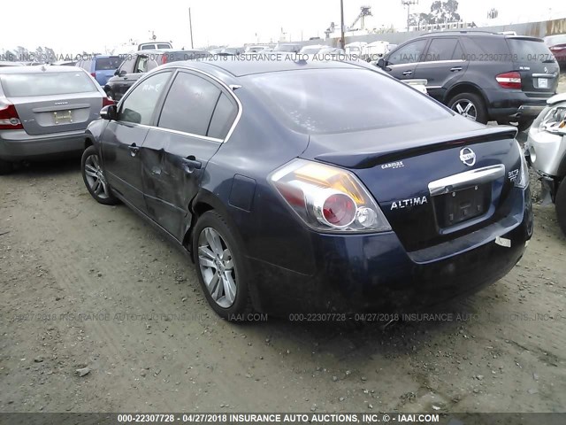 1N4BL2AP4BC100438 - 2011 NISSAN ALTIMA SR Dark Blue photo 3