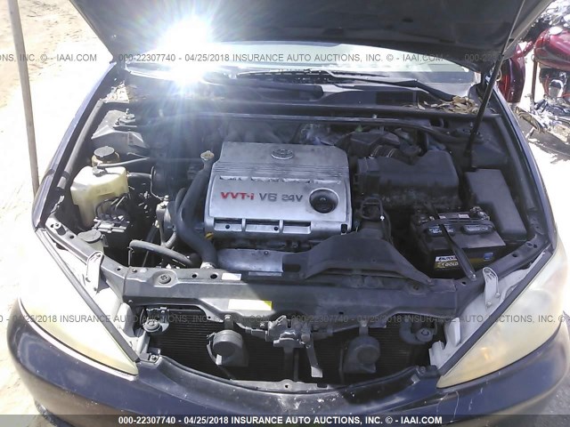 4T1BF32K74U076817 - 2004 TOYOTA CAMRY LE/XLE/SE BLACK photo 10