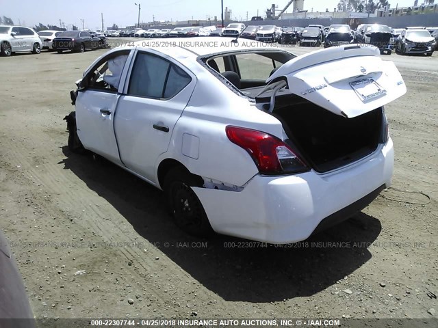 3N1CN7AP5GL832663 - 2016 NISSAN VERSA S/S PLUS/SV/SL WHITE photo 3