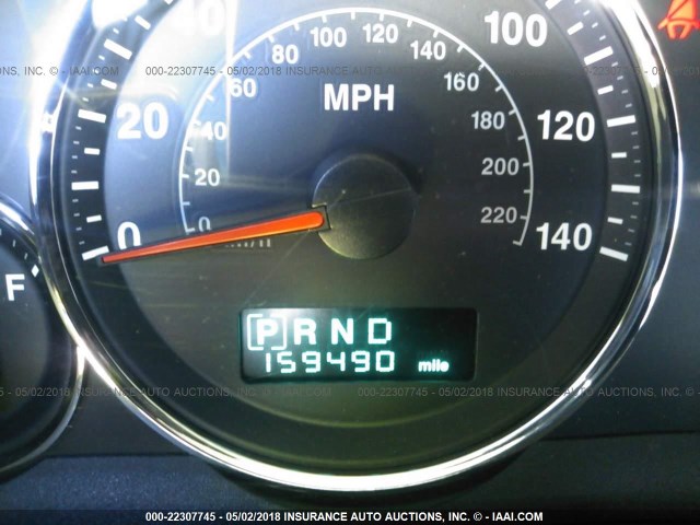 1J8HH48P17C679265 - 2007 JEEP COMMANDER BURGUNDY photo 7