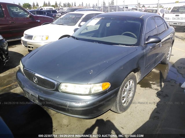 2G4WS52J751104922 - 2005 BUICK CENTURY CUSTOM GRAY photo 2