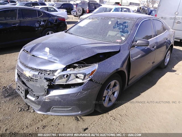 1G11B5SL6FF214492 - 2015 CHEVROLET MALIBU LS 深蓝色 照片 2
