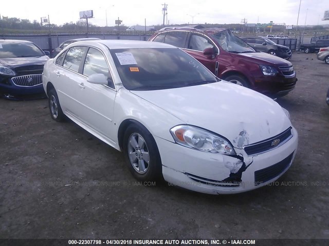 2G1WT57K891199914 - 2009 CHEVROLET IMPALA 1LT WHITE photo 1