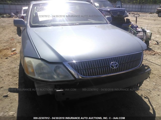 4T1BF28B32U236013 - 2002 TOYOTA AVALON XL/XLS SILVER photo 6