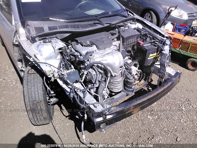 4T1BF1FK9CU134312 - 2012 TOYOTA CAMRY SE/LE/XLE SILVER photo 6
