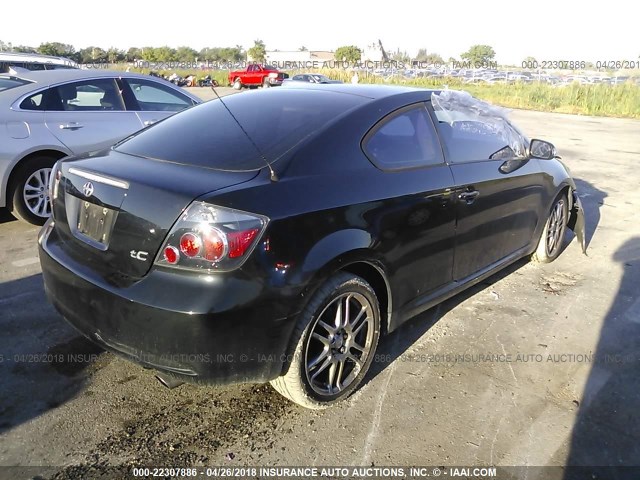 JTKDE167X90293554 - 2009 TOYOTA SCION TC 黑色 照片 4