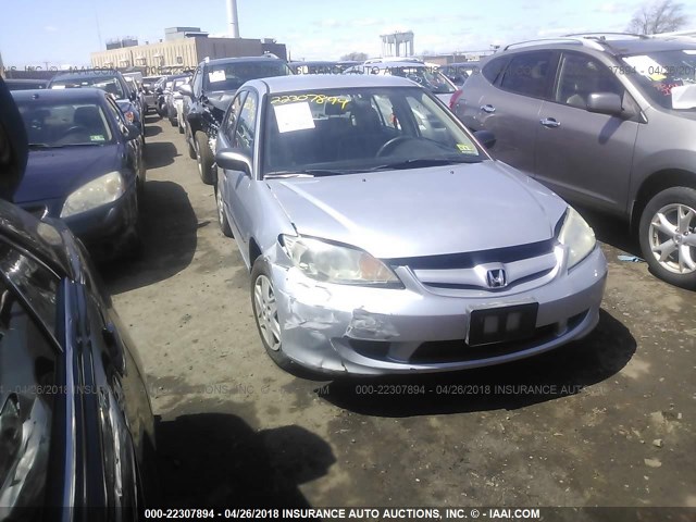 2HGES16345H598153 - 2005 HONDA CIVIC DX VP 银色 照片 1