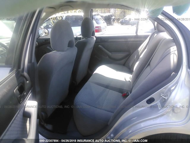 2HGES16345H598153 - 2005 HONDA CIVIC DX VP 银色 照片 8