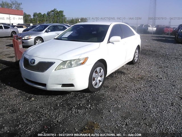 4T1BE46K69U836360 - 2009 TOYOTA CAMRY SE/LE/XLE WHITE photo 2