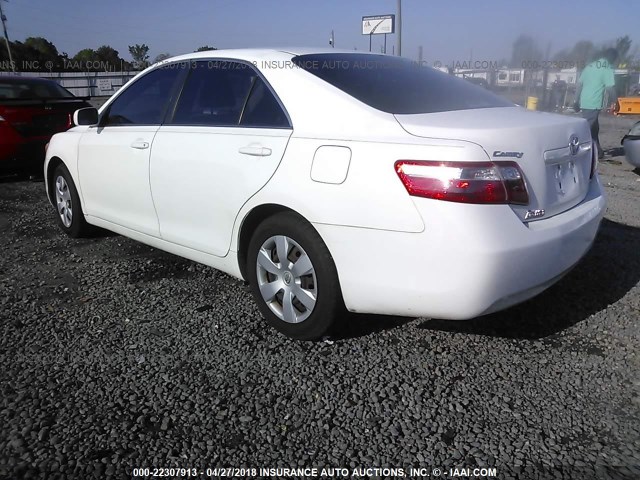 4T1BE46K69U836360 - 2009 TOYOTA CAMRY SE/LE/XLE WHITE photo 3