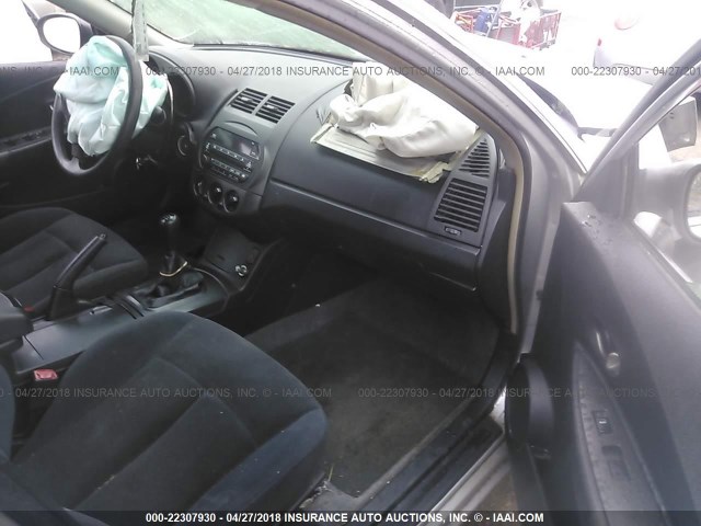 1N4AL11DX2C238450 - 2002 NISSAN ALTIMA S/SL SILVER photo 5