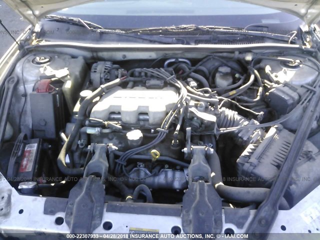 1G2WK52J32F112013 - 2002 PONTIAC GRAND PRIX SE 灰色 照片 10