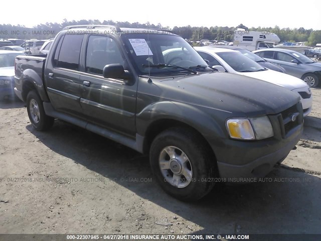 1FMZU77E43UA99727 - 2003 FORD EXPLORER SPORT TR  GREEN photo 1