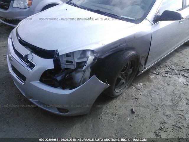 1G1ZG57B19F143629 - 2009 CHEVROLET MALIBU LS 银色 照片 6