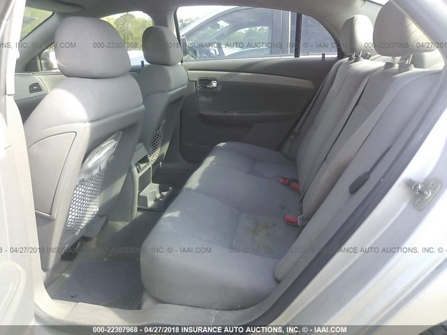 1G1ZG57B19F143629 - 2009 CHEVROLET MALIBU LS 银色 照片 8