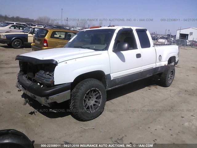 2GCEK19TX31213906 - 2003 CHEVROLET SILVERADO K1500 WHITE photo 2