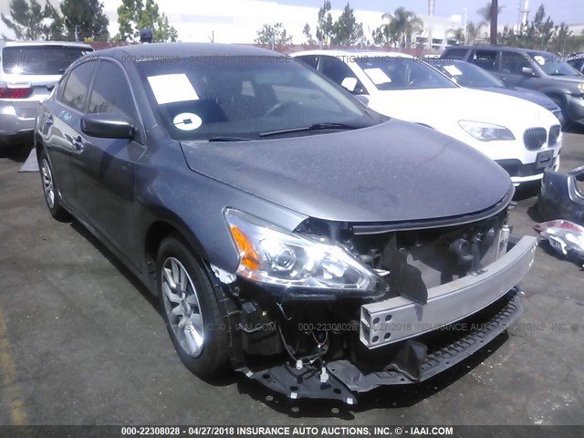 1N4AL3APXFC421102 - 2015 NISSAN ALTIMA 2.5/S/SV/SL GRAY photo 1