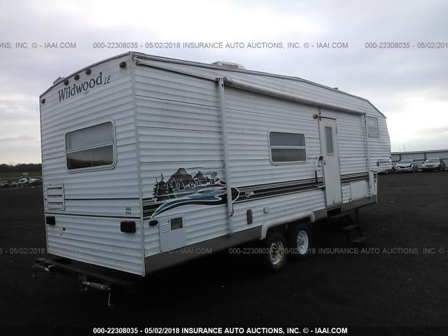 4X4FWDD285R333197 - 2005 FOREST RIVER WILDWOOD  白色 照片 4