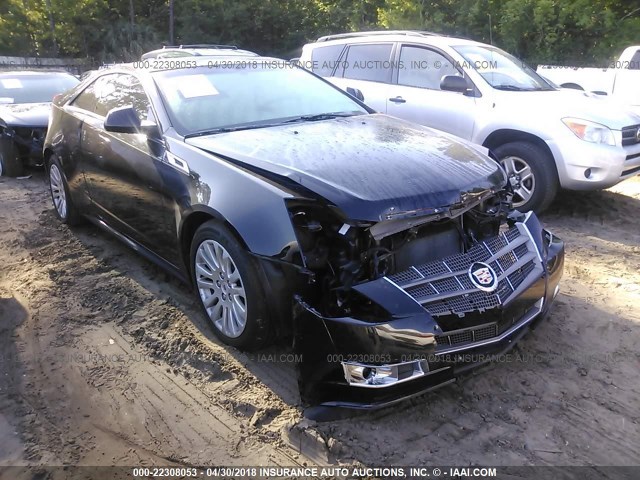 1G6DJ1ED9B0141896 - 2011 CADILLAC CTS PERFORMANCE COLLECTION Черный фото 1