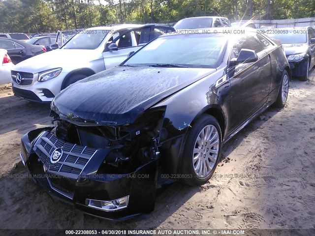 1G6DJ1ED9B0141896 - 2011 CADILLAC CTS PERFORMANCE COLLECTION Черный фото 2