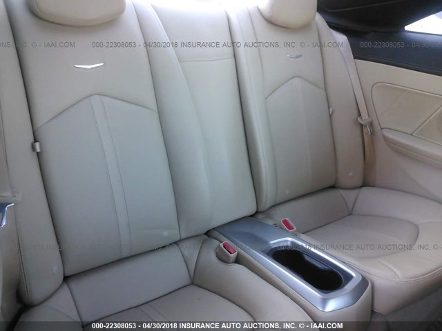 1G6DJ1ED9B0141896 - 2011 CADILLAC CTS PERFORMANCE COLLECTION Черный фото 8