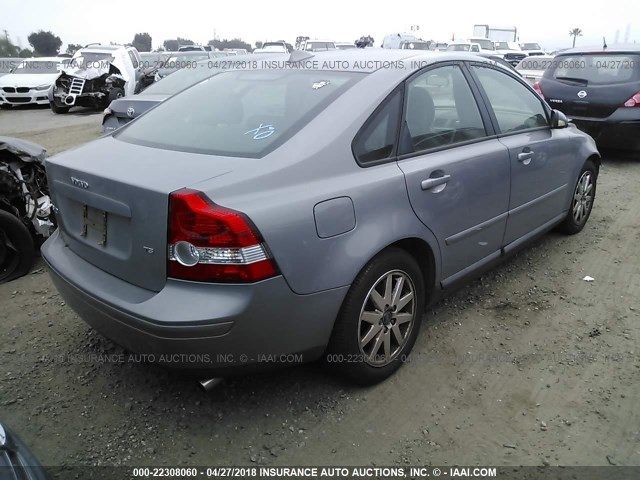 YV1MS682162170833 - 2006 VOLVO S40 T5 GRAY photo 4