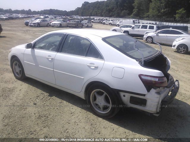 4T1BK46K87U535627 - 2007 TOYOTA CAMRY NEW GENERAT LE/XLE/SE WHITE photo 3