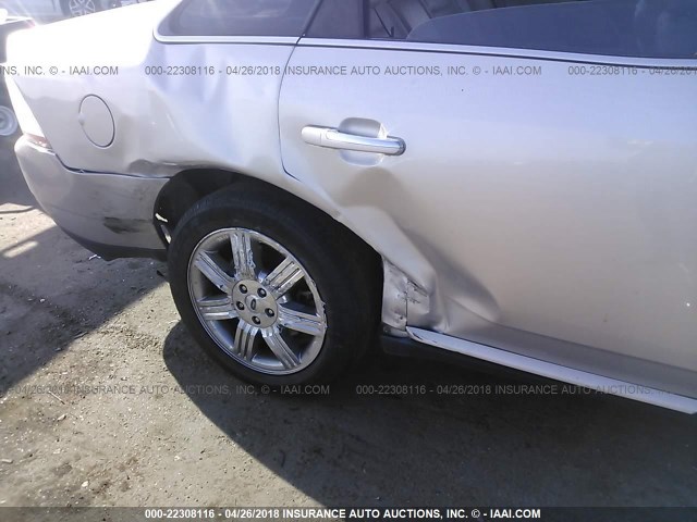 1FAHP28W48G117088 - 2008 FORD TAURUS LIMITED TAN photo 6