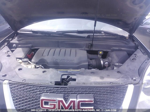 1GKEV23708J228375 - 2008 GMC ACADIA SLT-1 Schwarz Foto 10